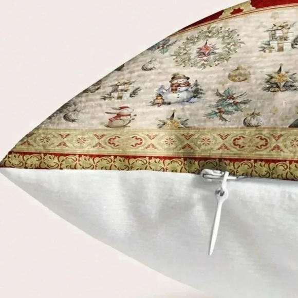 Christmas Holiday Toss Accent Pillow Covers Set Of 2 - Picture 2 of 7